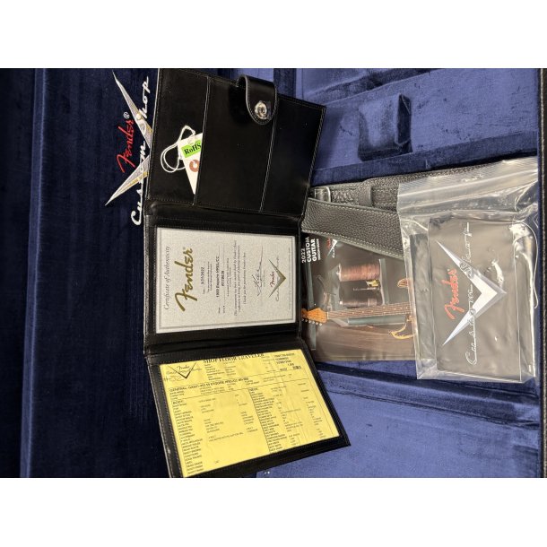 (DEMO) Fender Custom Shop 1959 Esquire Heavy Relic 2022 - Ice Blue Metallic